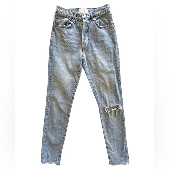 Free People We The Free Stella Skinny Jean in Always Blue Size 27 - Picture 1 of 9